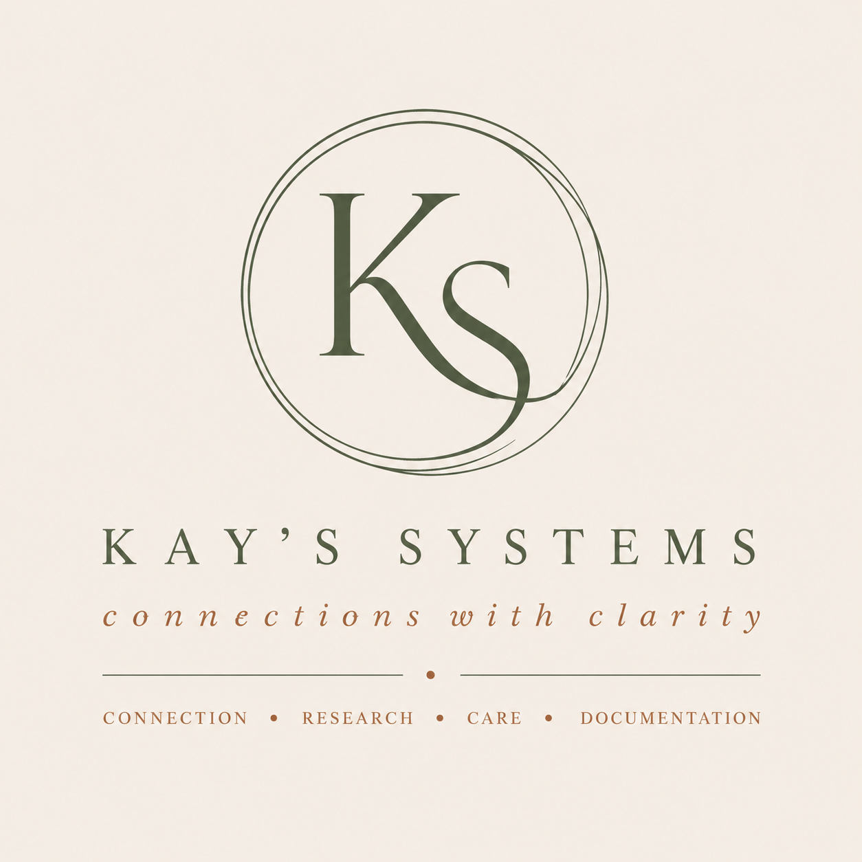Kay's Systems monogram and wordmark